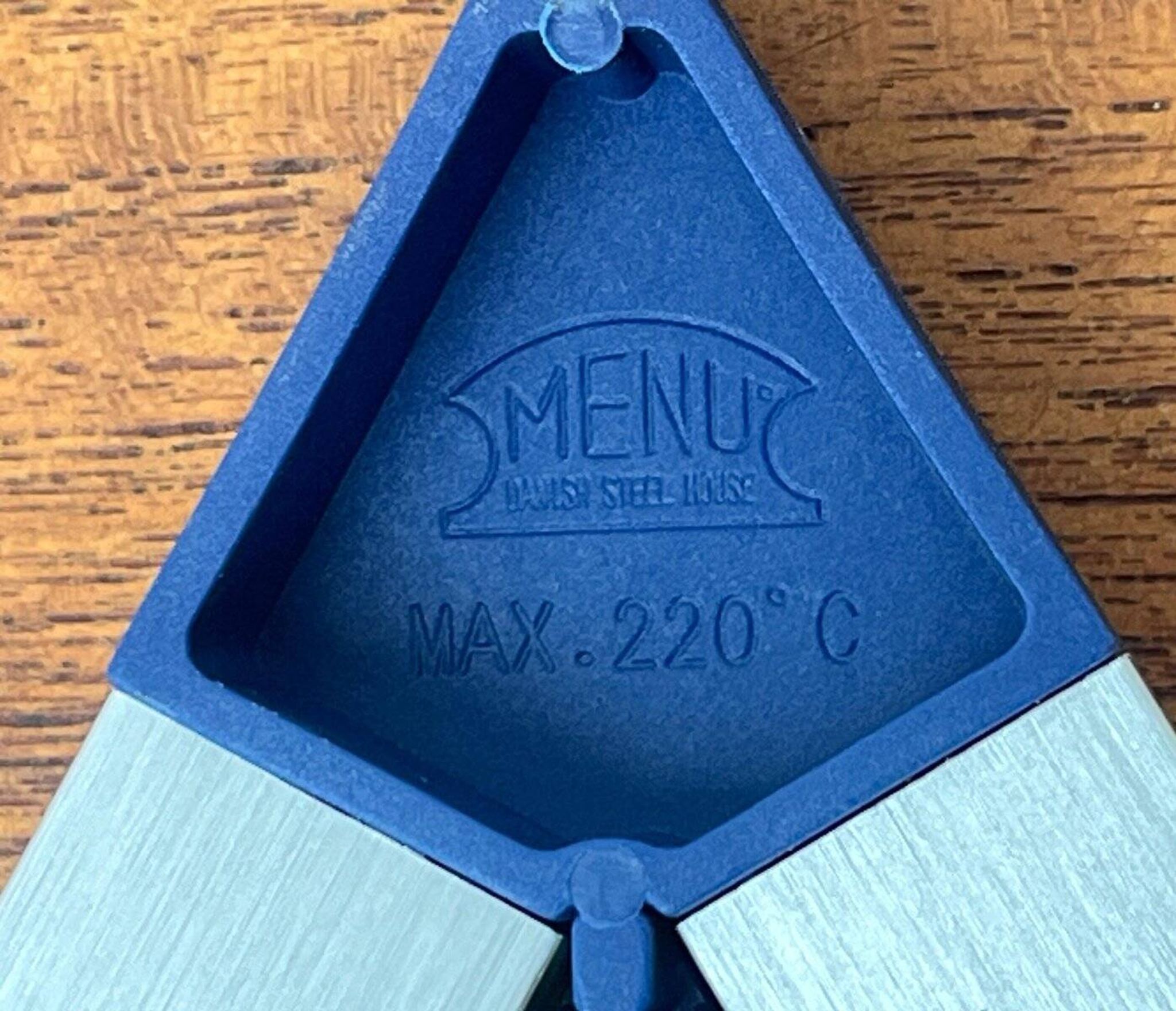 Postmodern triangular trivets by Jorgen Meldgaard for Menu, 1980s, set of 3.