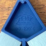Postmodern triangular trivets by Jorgen Meldgaard for Menu, 1980s, set of 3.
