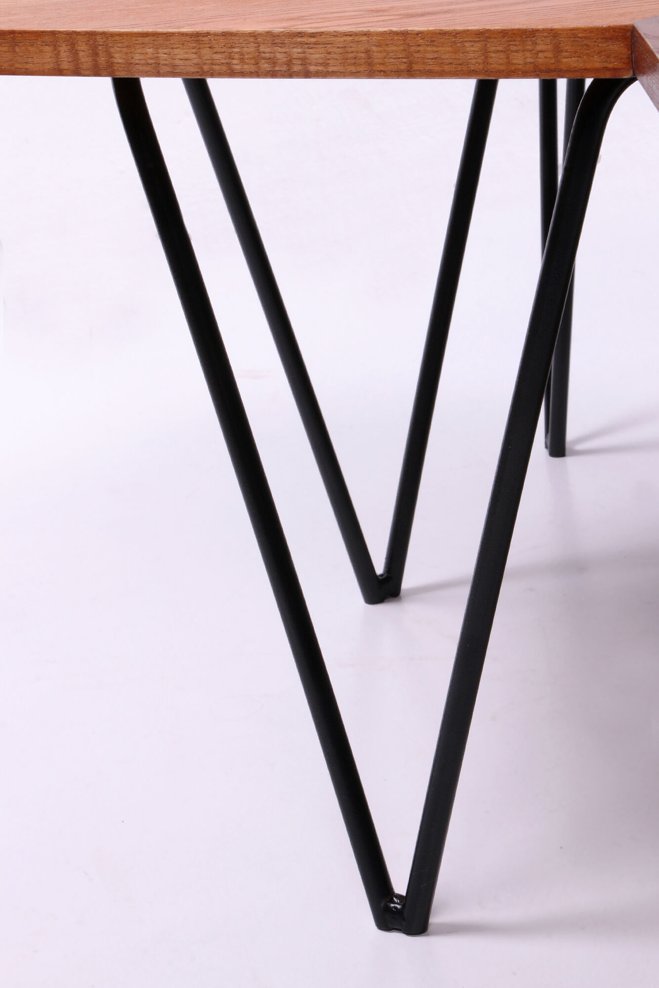 Gio Ponti Set of 7 hexagonal coffee table by ISA Bergamo, 1950 Italy.