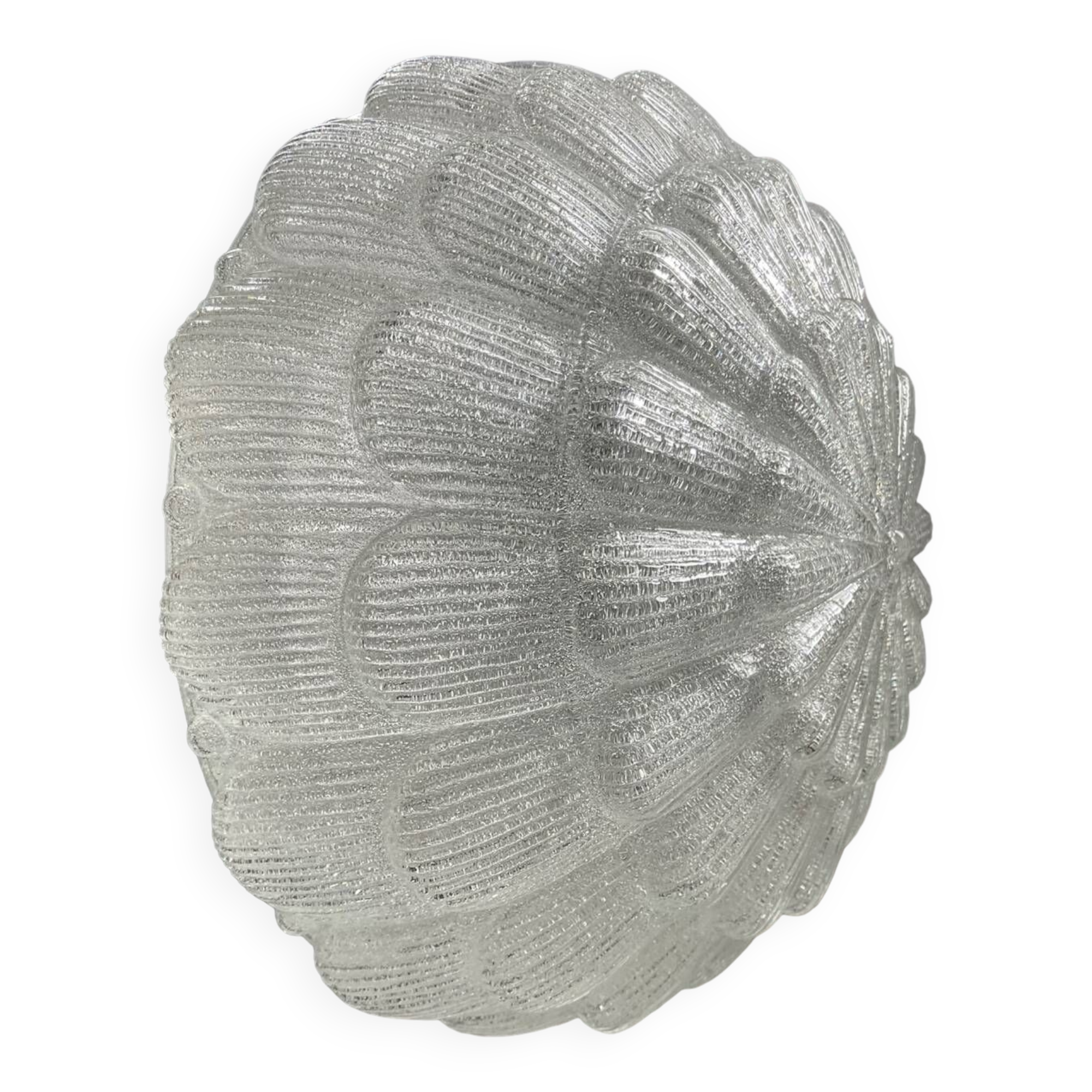 Vintage frosted glass wall or ceiling light