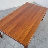 Scandinavian solid teak coffee table from Glostrup, Denmark 60s/70s