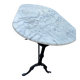 Vintage oval marble table