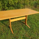 Mid-Century Scandinavian design oak table