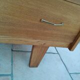 Commode ancienne vintage pieds compas