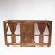 Antique French coat rack with mirror in art deco style circa 1930