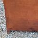 Leather club armchair back mustache from the 30s