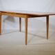 Table à manger du milieu du siècle, années 1960, noyer