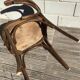 Baumann office armchair n°29 black around 1925
