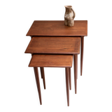 Suite of vintage nesting tables