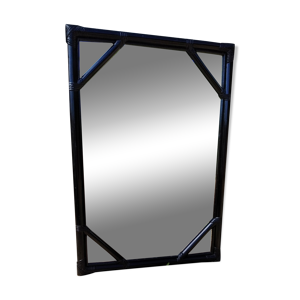 miroir bambou noir