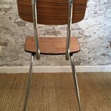Set of 2 Formica Plastilux chairs