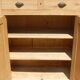 Superb antique Parisian sideboard in solid ash, industrial furniture style.