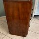 Commode art deco en noyer et ronce de noyer