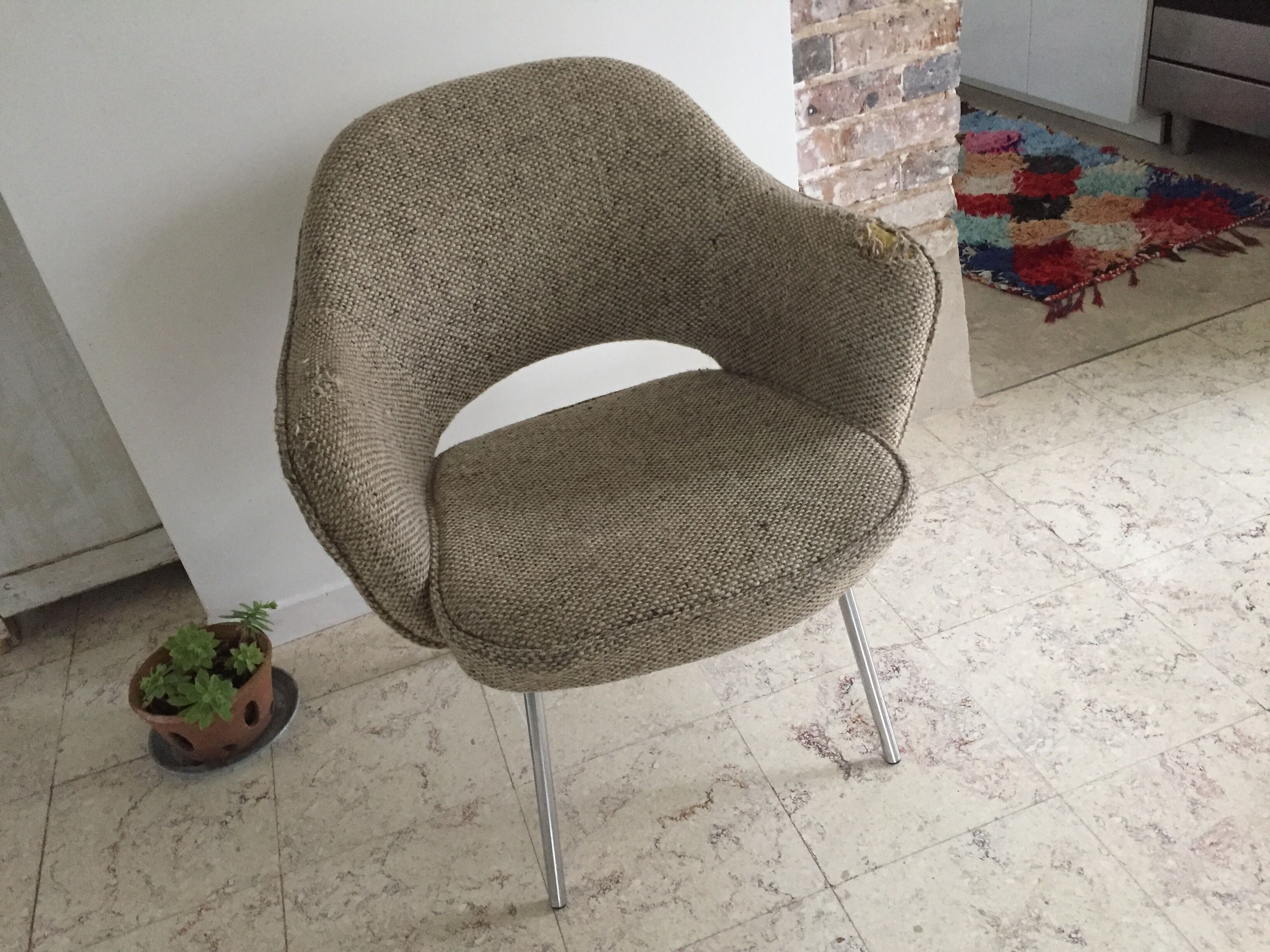 Conference armchair by Eero Saarinen Knoll edition 1970
