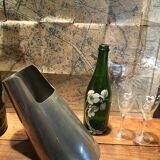 Polished tin champagne bucket "Creasso"
