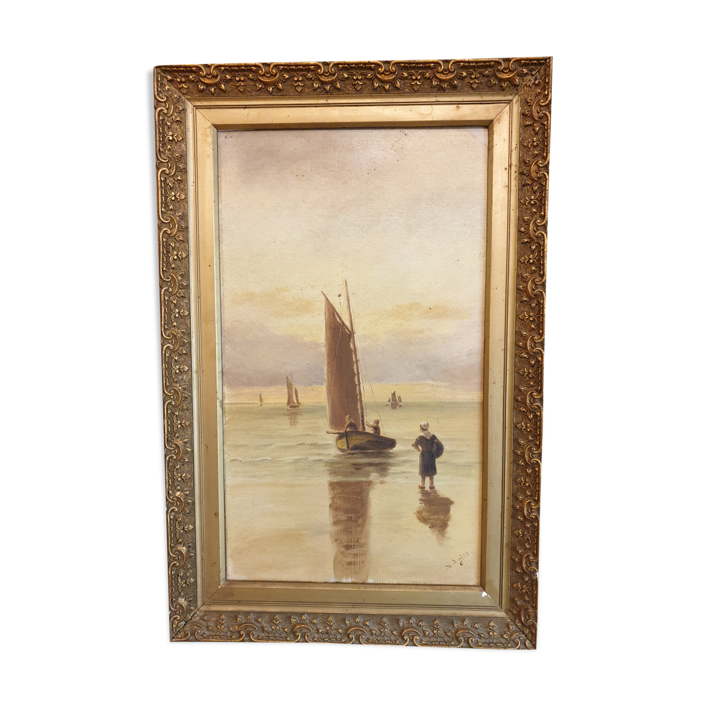 Marine oil on canvas