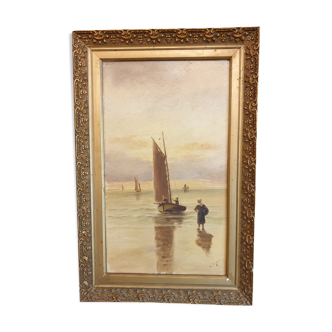 Marine oil on canvas