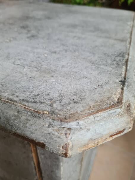 Antique chest of drawers with antique patina