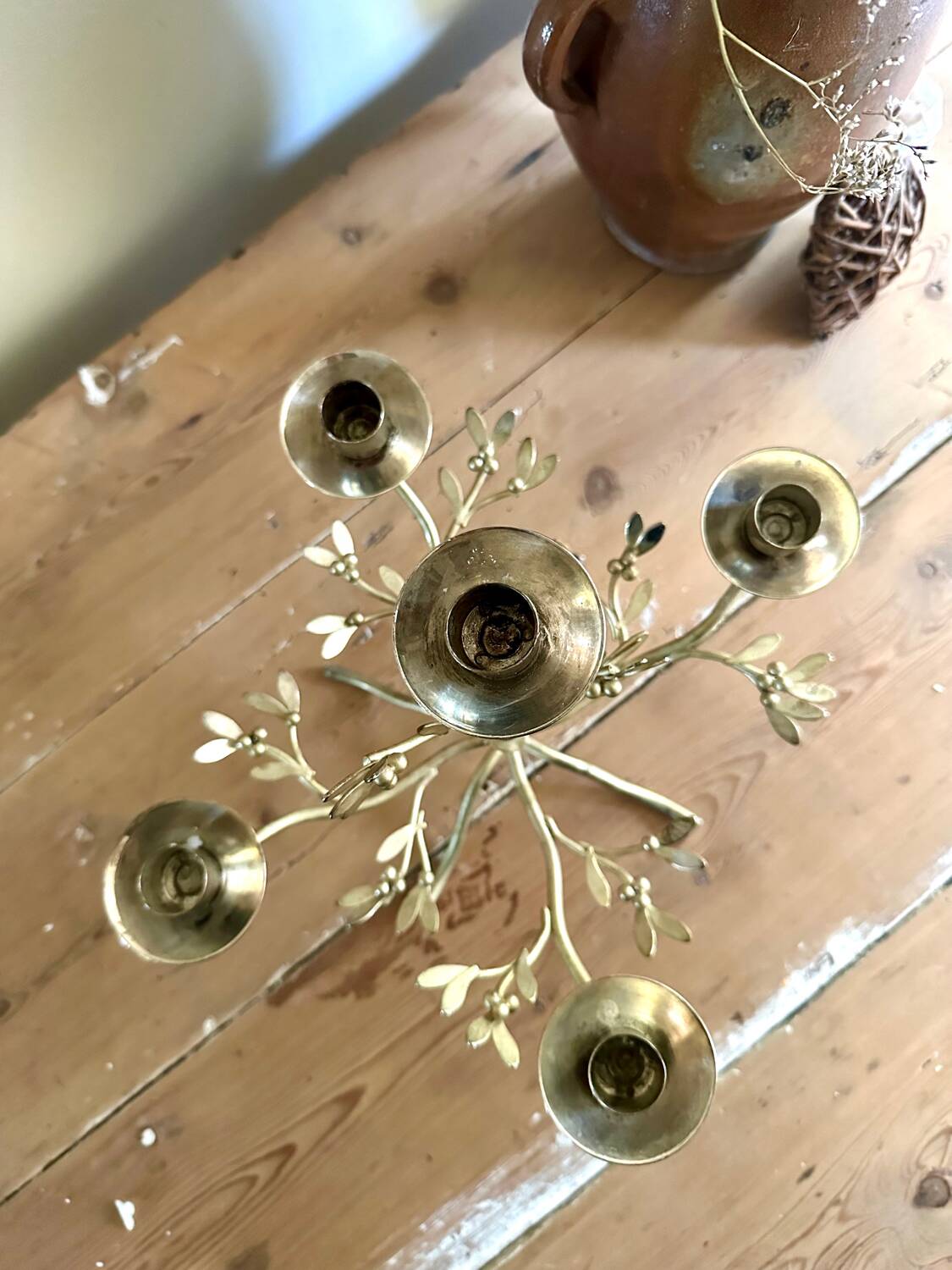 5-branch candle holder