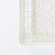 Square trinket bowl in tempered glass, 50s