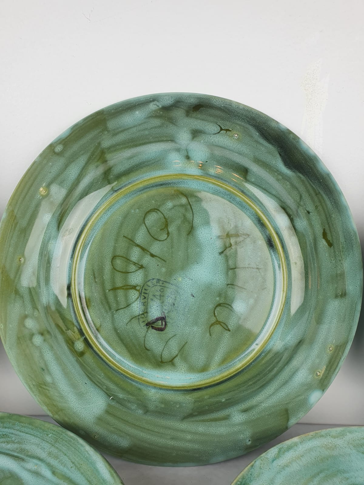 Series of 7 assietes by Alice Colonieu