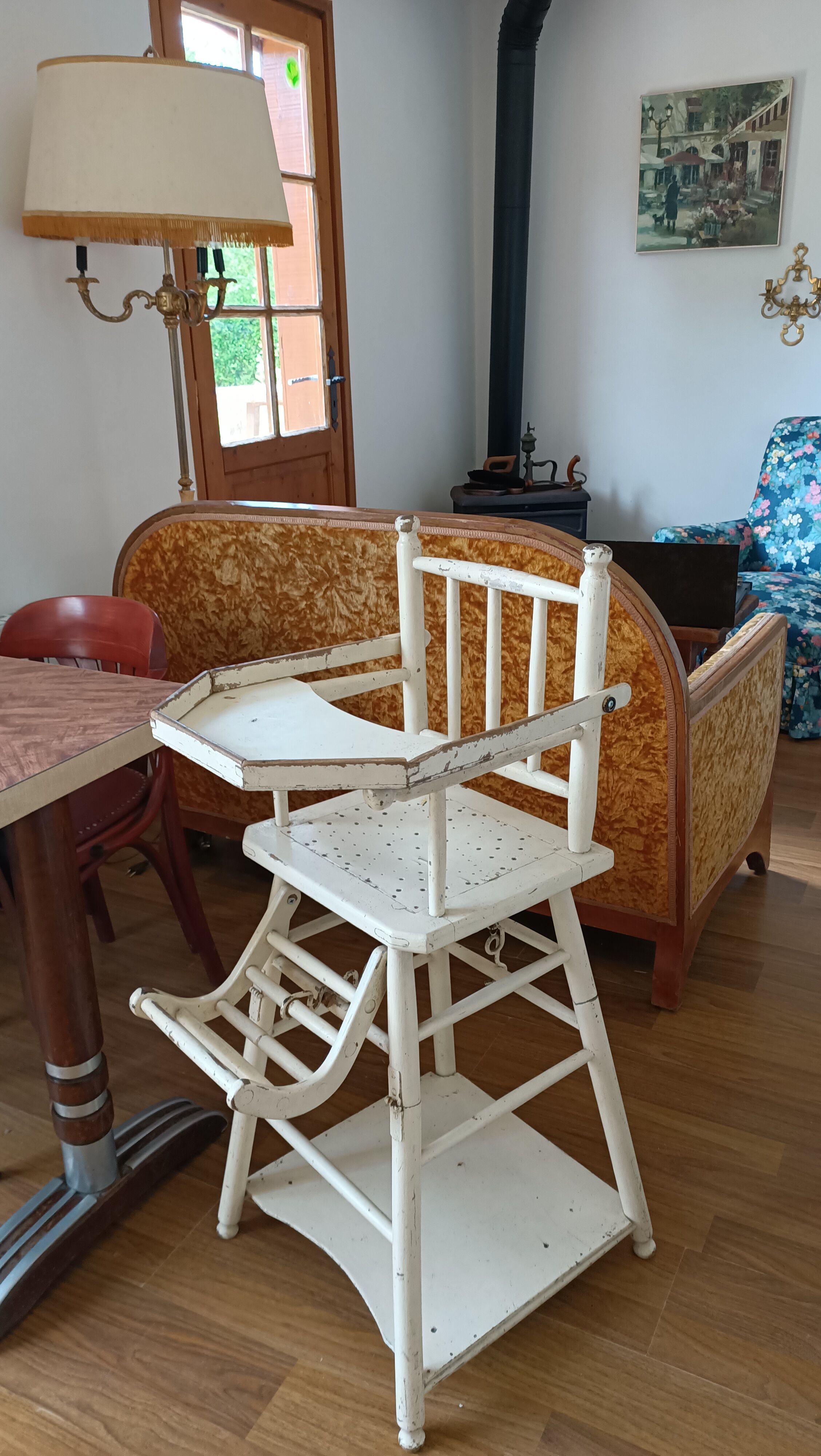 Old high chair child