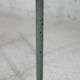 Side table tubular steel base, round top strapping wood, France, circa 1950