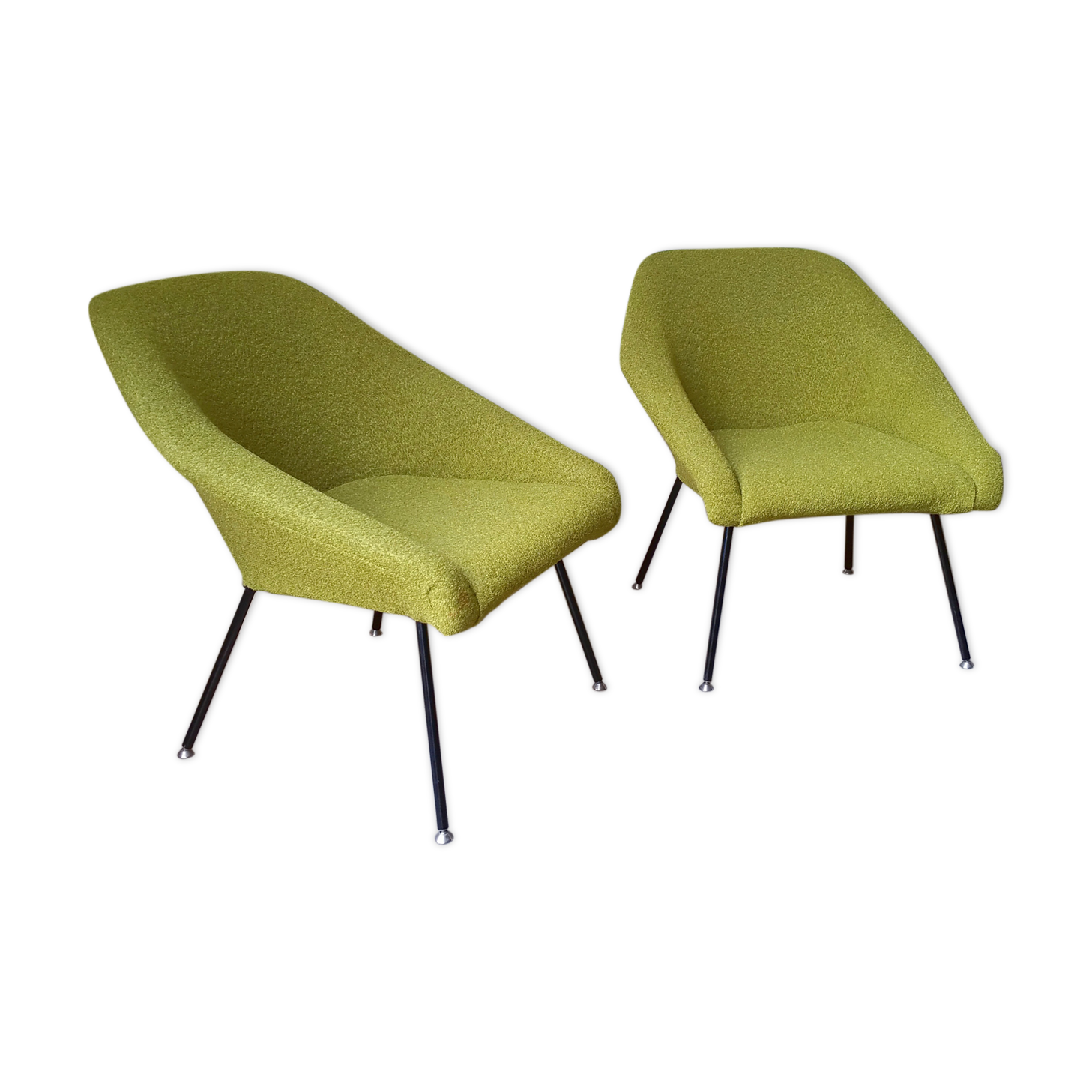Set of 2 chairs 50 60 year cocktails