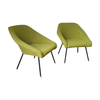 Set of 2 chairs 50 60 year cocktails