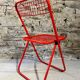 Vintage Talin folding chair 1980