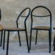 Paire de chaises Mobilor vintage du milieu XX°