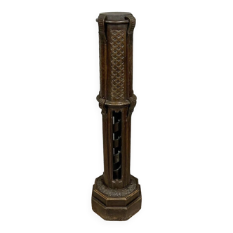 Pedestal / staircase start?? 18th century column with an endless screw inside