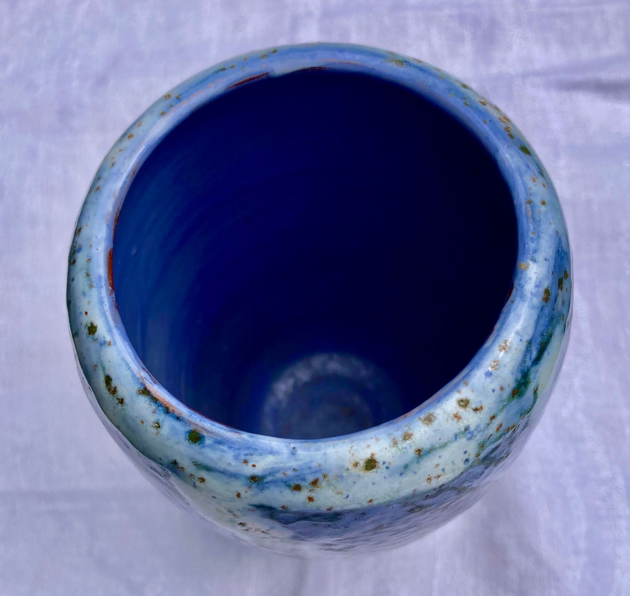 Enamelled ceramic vase to be identified - 444