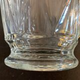 Moulded pressed glass pitcher