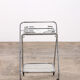 Vintage trolley nice chrome or bar cart, 1960 France.