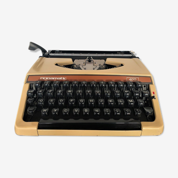 Machine à écrire brother nogamatic 400 - vintage 70s + ruban neuf