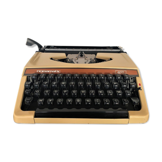 Machine à écrire brother nogamatic 400 - vintage 70s + ruban neuf