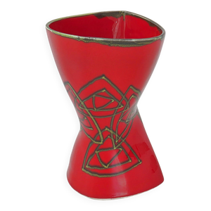 Vase vintage 1950 de