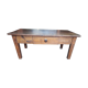Wooden coffee table