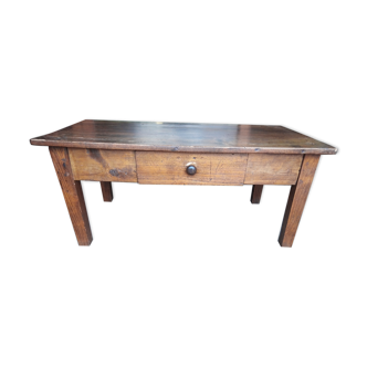 Wooden coffee table