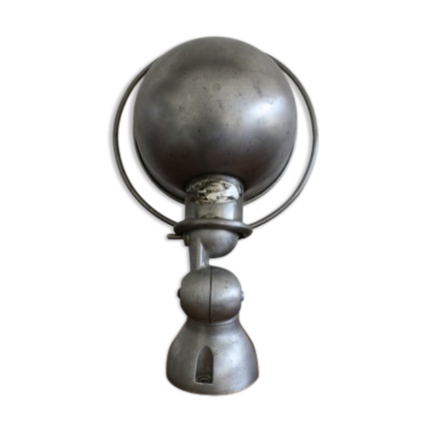 Vintage Jielde wall applique stripped and polished