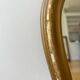 Miroir ondulé doré