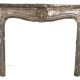 Louis XV style fireplace in red breche marble 19th century