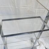 Stainless and plexy shelf