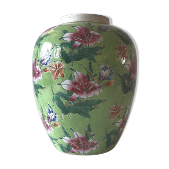 Large floral vase