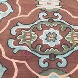 Tapis ancien aubusson 19eme tissé main  208x306 cm