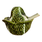 Slurry gravy boat with its spoon