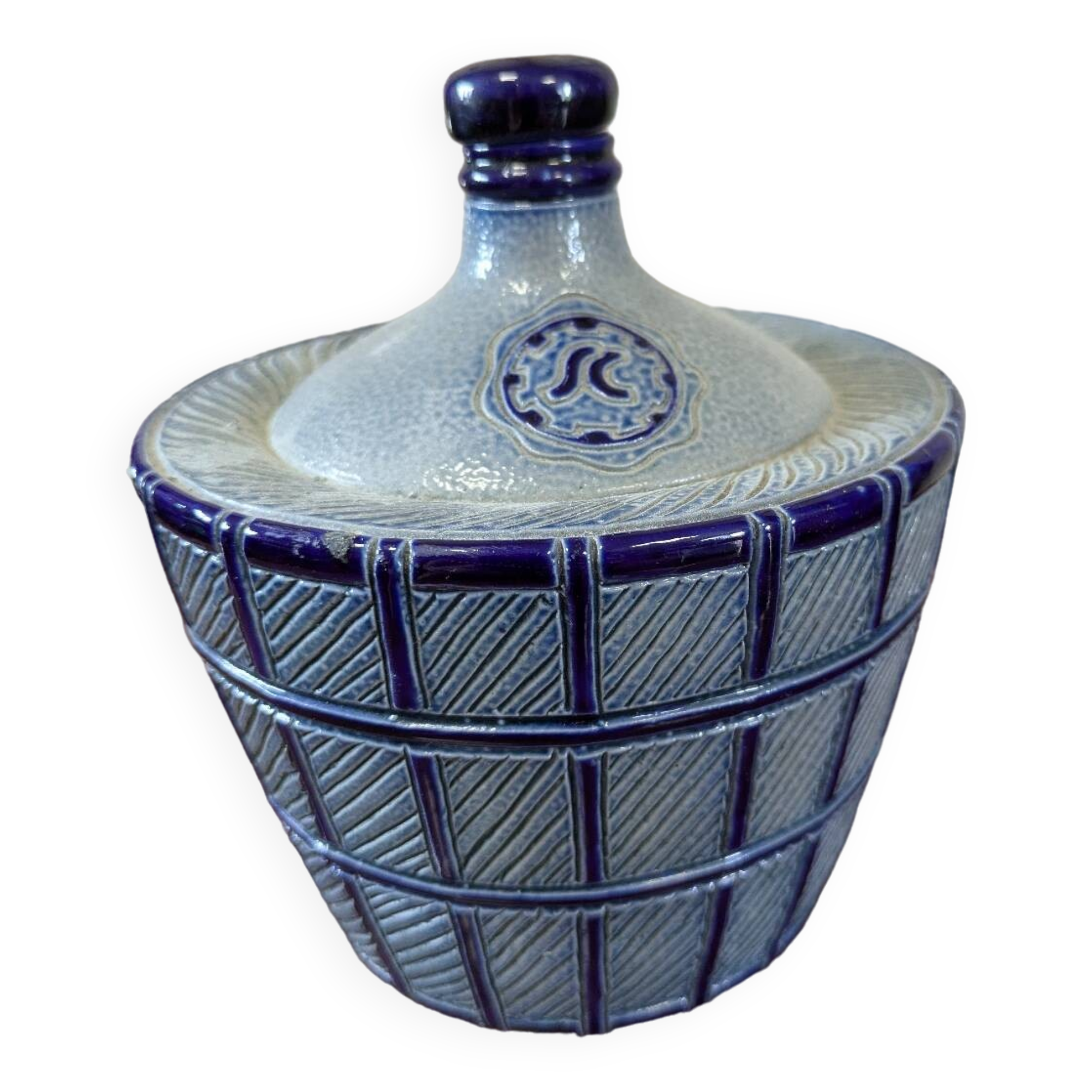 Alsace stoneware bottle
