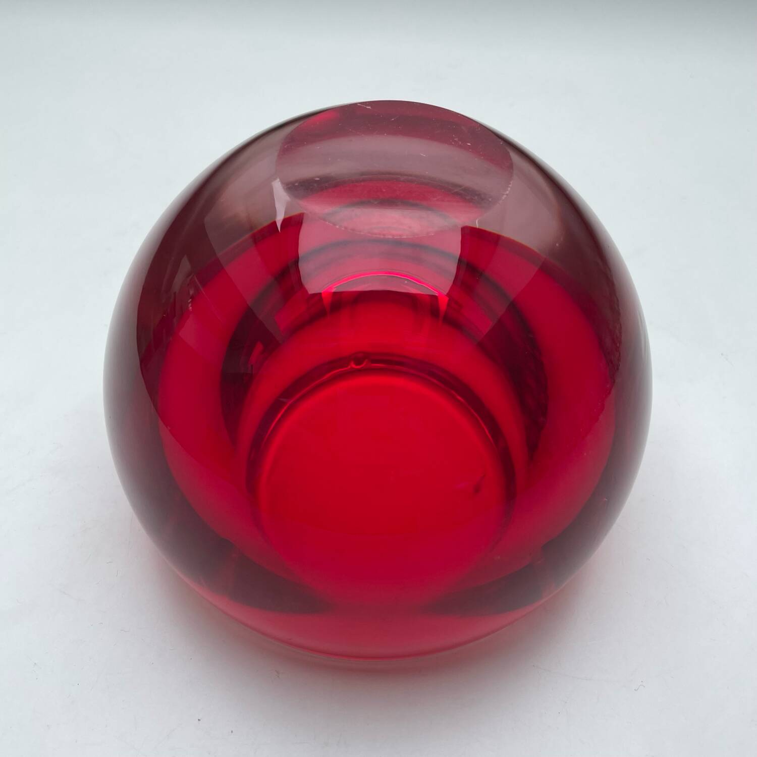 Cendrier lourd Antonio da Ros Cenedese Murano