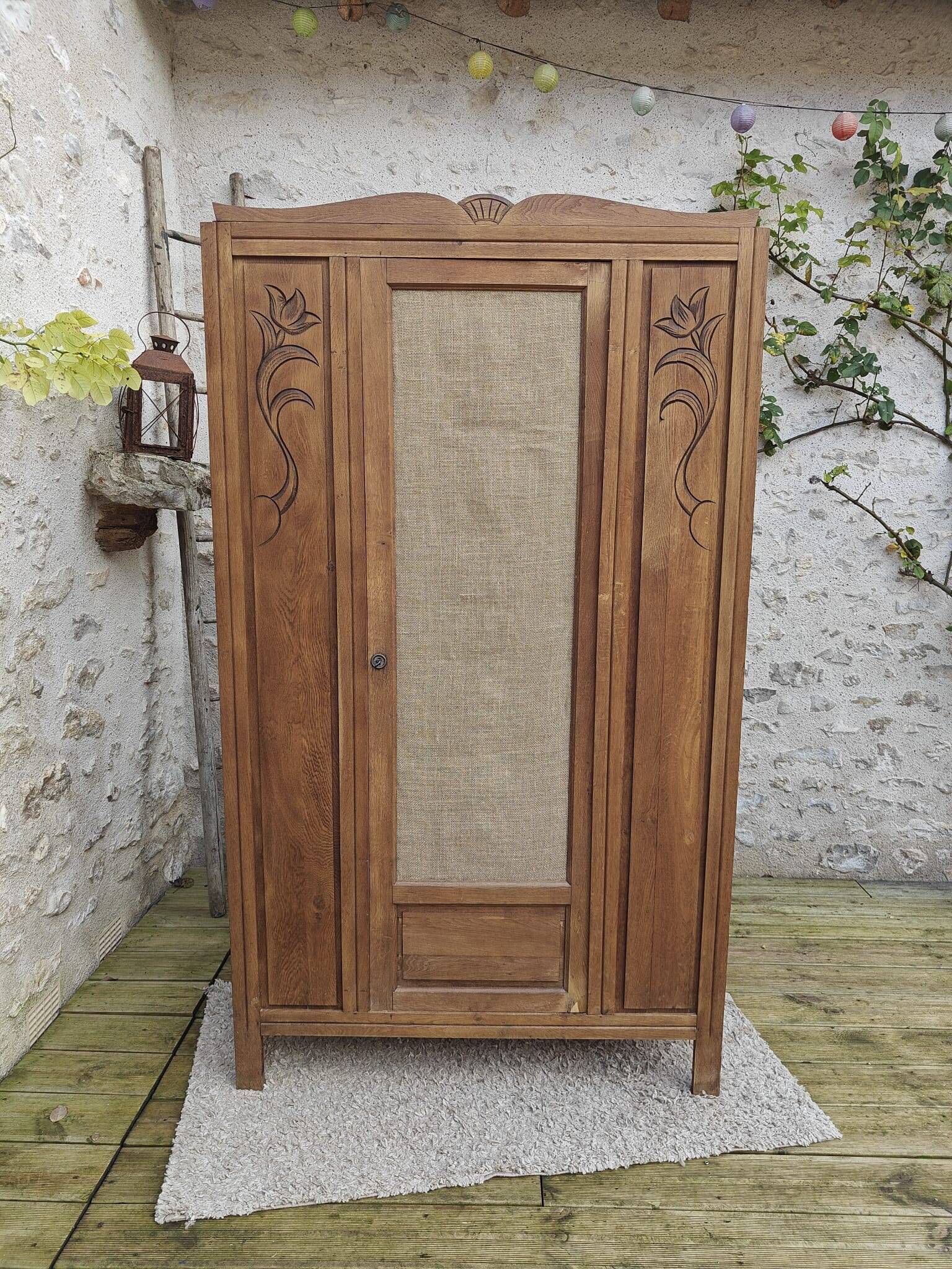 art deco wardrobe